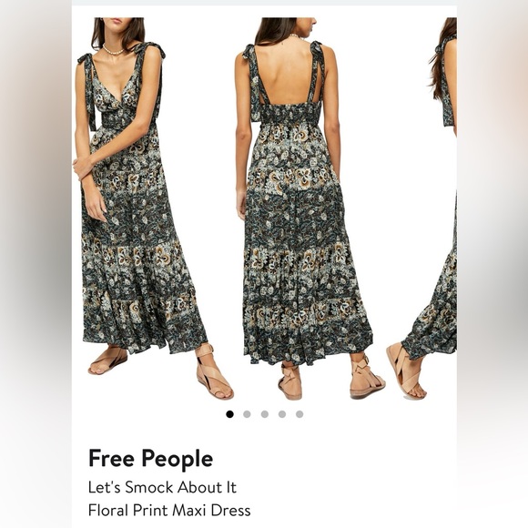 *sold* Free people maxi dress - Picture 2 of 6